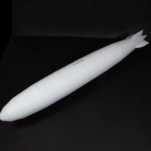 Kit de PaperCraft Zeppelin, modelo de papel 3D, kit de manualidades, planos en PDF para imprimir, cortar y pegar, plantilla de manualidades de papel para bricolaje, pasatiempo, rompecabezas, decoración