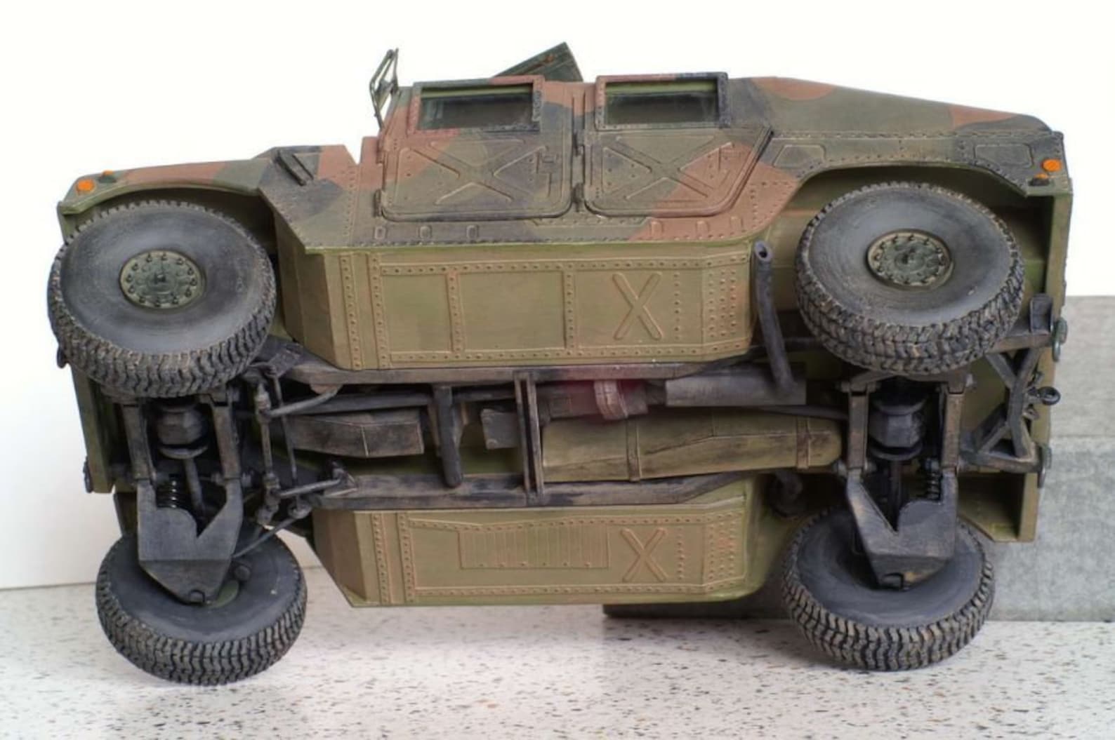 Papercraft Kit HMMWV Humvee Car 3d Paper Model Crafting Kit PDF Plans ...