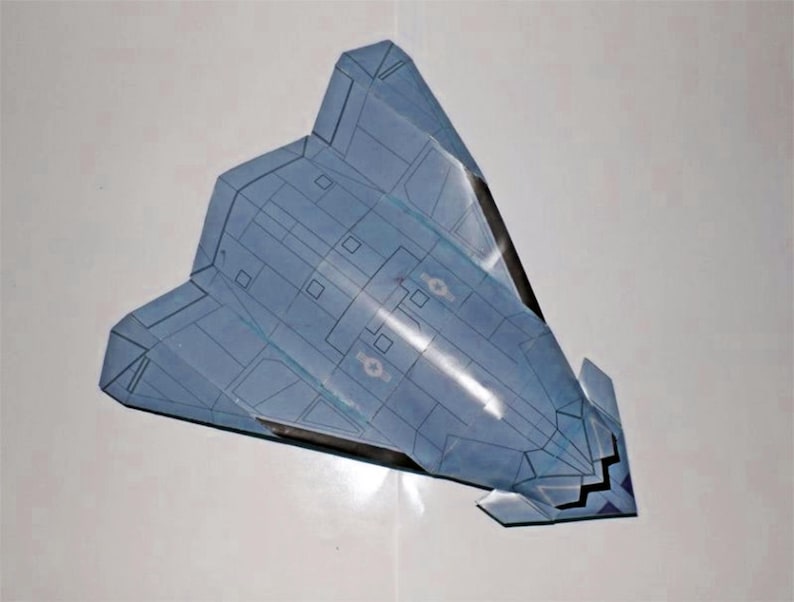 Papercraft Kit UCAV Drone Northrop Grumman 3d Paper Model Crafting Kit ...