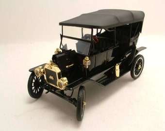 PaperCraft kit Ford T car 3d paper model crafting kit PDF plans to print cut & glue DIY paper craft template for hobby puzzle decor