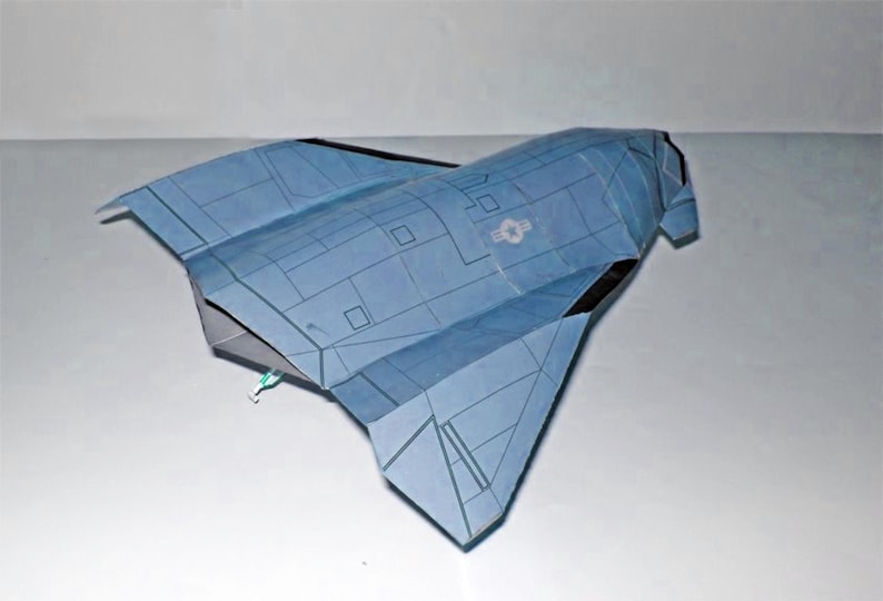 Papercraft Kit UCAV Drone Northrop Grumman 3d Paper Model Crafting Kit ...