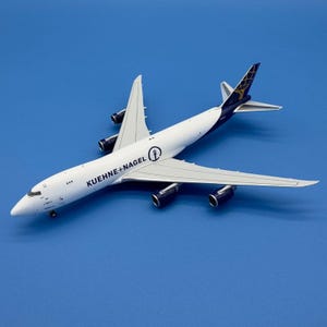 Kit PaperCraft Boeing 747 avión modelo de papel 3d kit de elaboración de planes PDF para imprimir cortar y pegar plantilla de artesanía de papel DIY decoración de rompecabezas de hobby