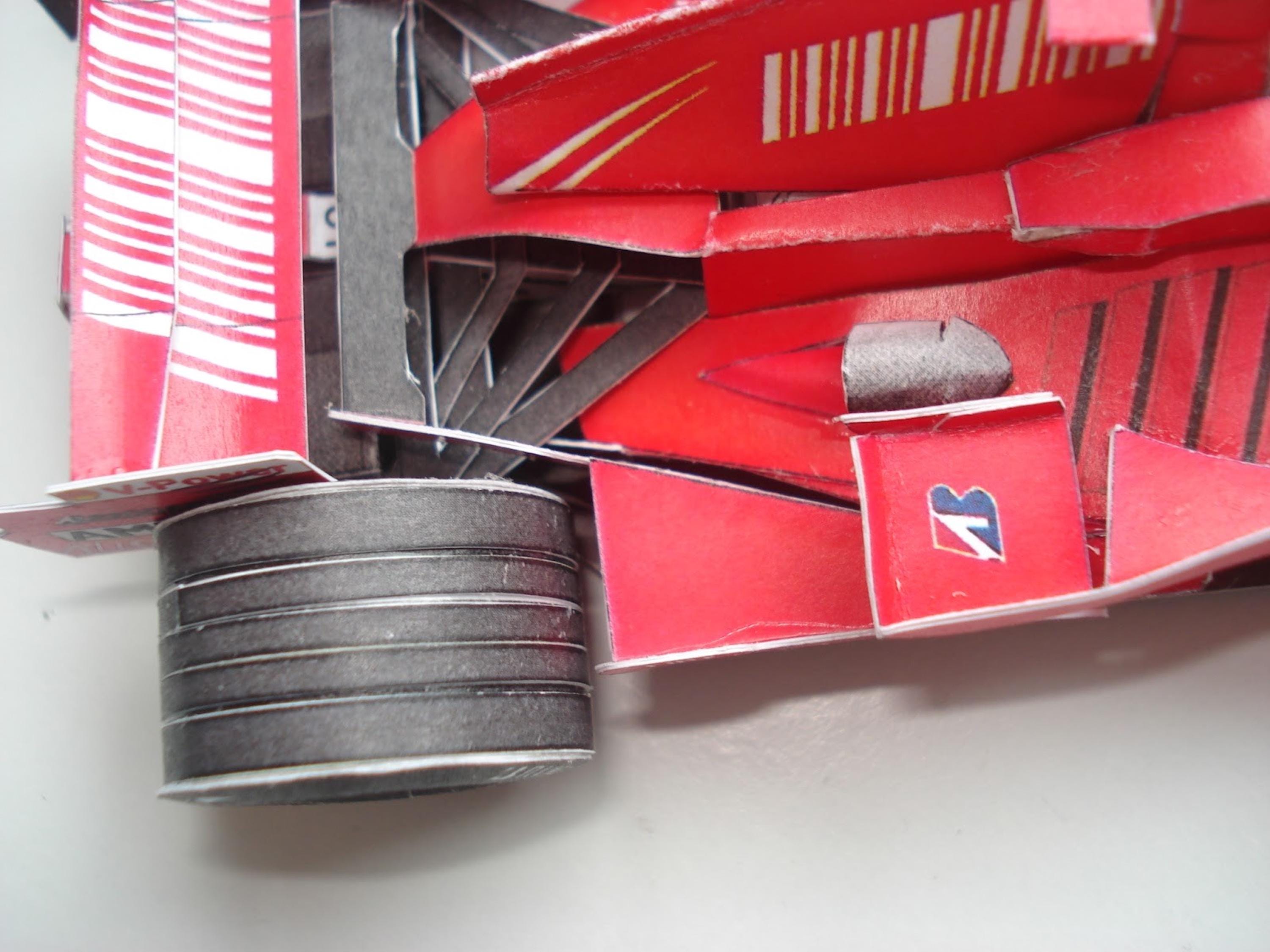 Papercraft Kit F1 Race Car 3d Paper Model Crafting Kit PDF Plans to ...