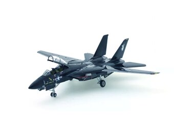 F-14A Tomcat airplane, 3d Paper Model Kit. PDF file with plans to print, cut and glue yourself. DIY papercraft puzzle. Download immediate.