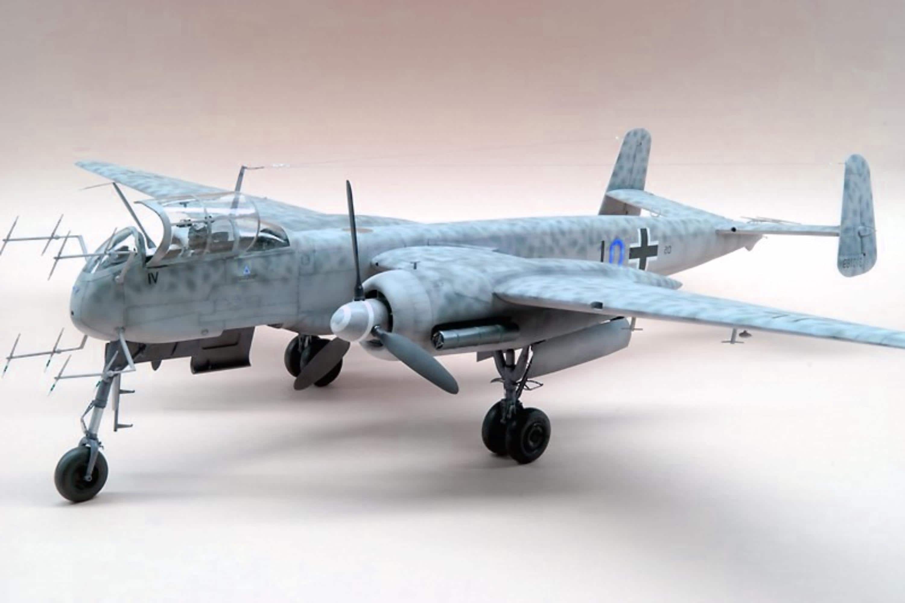 Plan De Modélisme RC Heinkel He 219 UHU - Échelle 1:12,5 - Paul Stamm Archiv