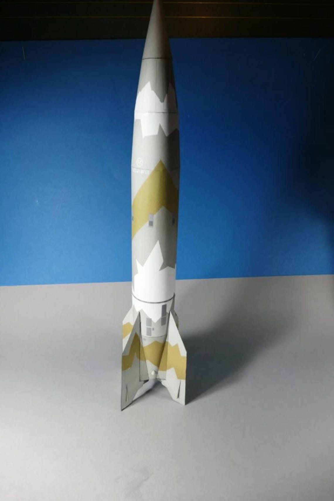 Papercraft A Rokets Papercraft Kit V1 and V2 Rockets 3d Paper Model Crafting Kit PDF Plans ...
