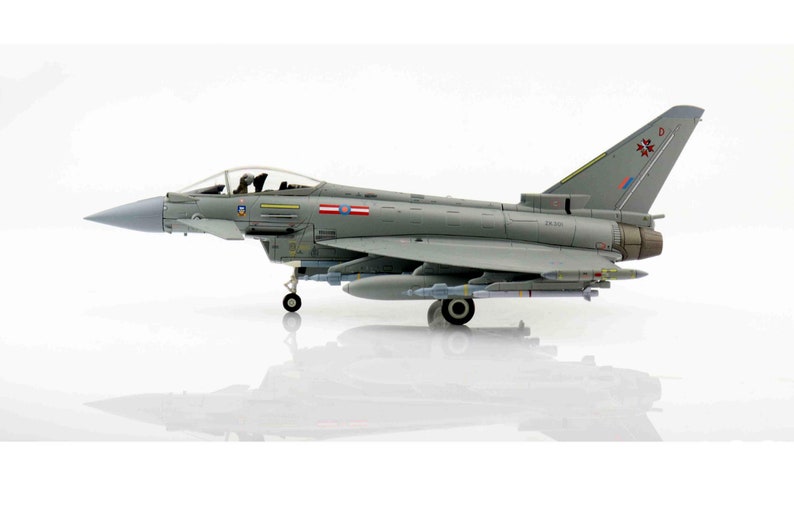 Papercraft Kit Eurofighter Airplane 3d Paper Model Crafting Kit PDF ...