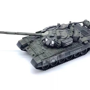 Kit de manualidades con modelo de papel 3D de tanque T-72, planos en PDF para imprimir, cortar y pegar, plantilla de manualidades de papel para bricolaje, para pasatiempos, rompecabezas, decoración