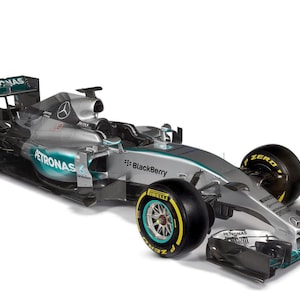 Kit de PaperCraft F1 Mercedes AMG Petronas 2015, kit de manualidades con modelos de papel 3D, planos en PDF, plantilla de manualidades de papel para bricolaje, decoración de rompecabezas