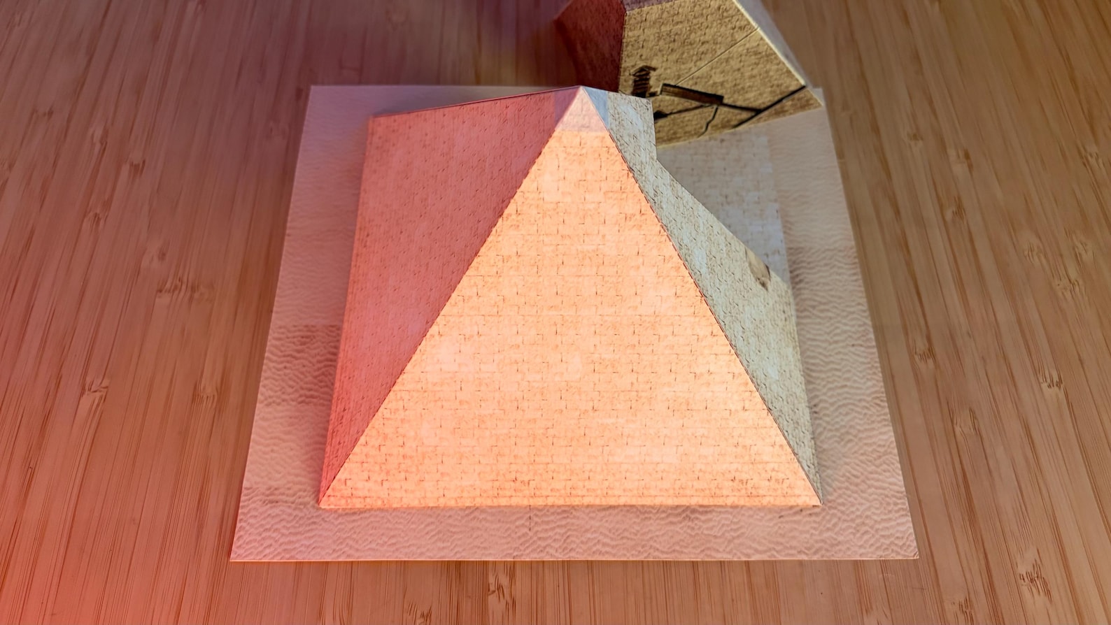 Papercraft Kit Pyramid of Giza Khufu 3d Paper Model Crafting PDF Plans ...