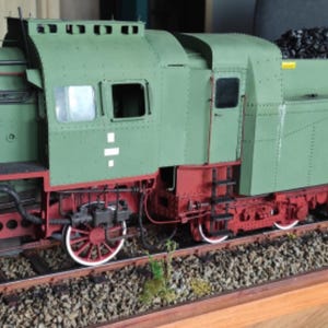 Kit de manualidades con modelo de papel 3D de locomotora PaperCraft, planos en PDF para imprimir, cortar y pegar, plantilla de manualidades de papel para bricolaje, para pasatiempos, rompecabezas, decoración