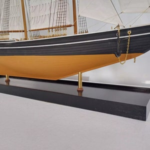 Papercraft Kit America Yacht 3d Paper Model Crafting Kit PDF Plans to ...