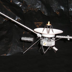 Kit de PaperCraft Voyager 48 Probe, modelo de papel 3D, kit de manualidades, planos en PDF para manualidades de papel, plantilla, pasatiempo, rompecabezas, decoración