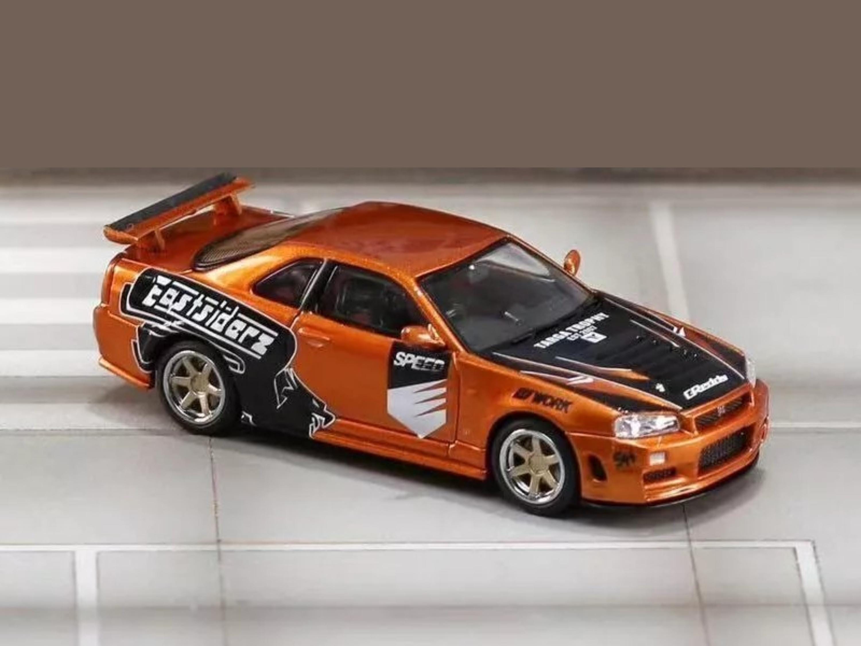 ペーパークラフトキット 日産スカイライン GT-R 車 3D ペーパーモデル