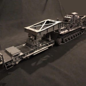 Kit de PaperCraft: vagón de carga blindado de ferrocarril, modelo de papel 3D, kit de manualidades, planos en PDF, plantilla para imprimir y manualidades de papel para decoración de rompecabezas.