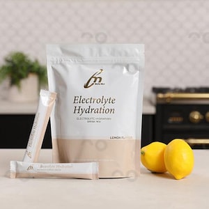 Electrolytes, Hydration Packets, Lemon, Health, Beauty, Natural, No Animal Testing, Sugar Free