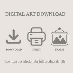Pode incluir: Conjunto de &iacute;cones de download de arte digital. Uma seta de download, uma impressora e uma moldura de imagem com montanhas dentro.