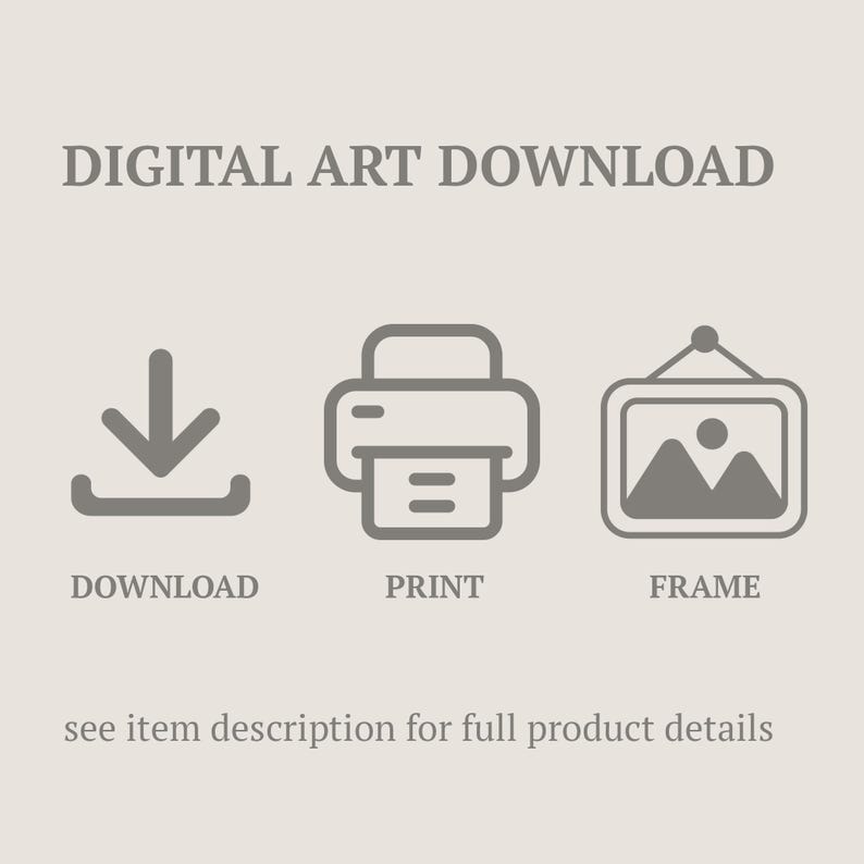 Pode incluir: Conjunto de &iacute;cones de download de arte digital. Uma seta de download, uma impressora e uma moldura de imagem com montanhas dentro.