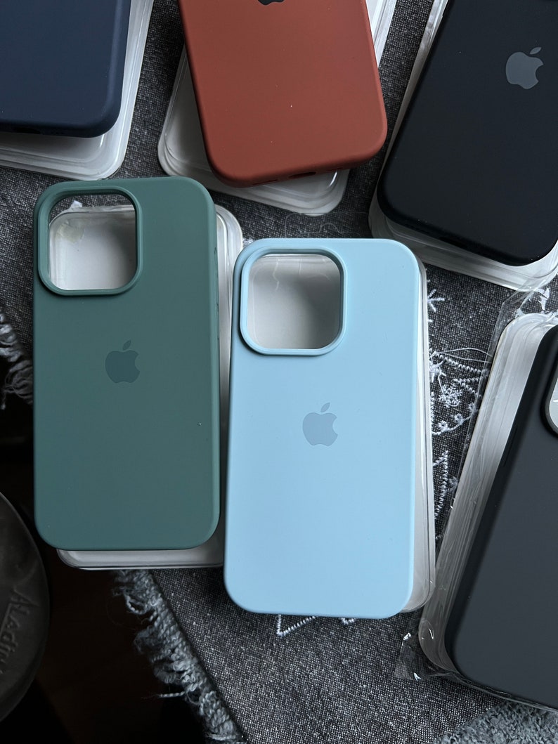 Silicone Case Hülle / Handyhülle for iPhone 11 12 13 14 15 Pro / Max / Plus / Mini Hülle Schutzhülle Cover immagine 7