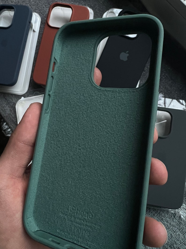 Silicone Case Hülle / Handyhülle for iPhone 11 12 13 14 15 Pro / Max / Plus / Mini Hülle Schutzhülle Cover immagine 6