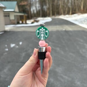 Starbucks Stopper Keychain - Etsy