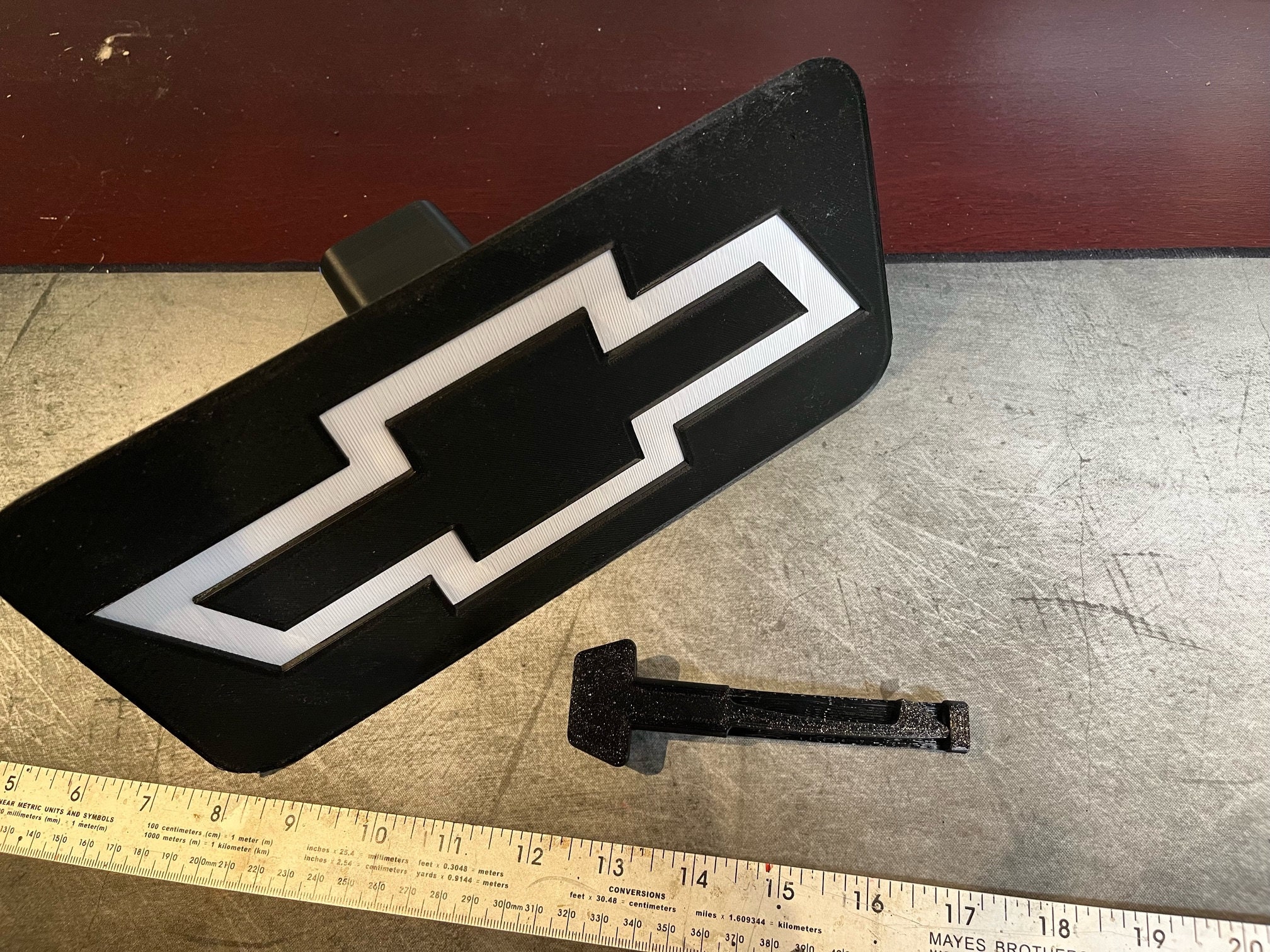 Chevy Hitch Cover Chevy Truck Hitch Cover Standard Truck Hitch Size 2x2 Etsy