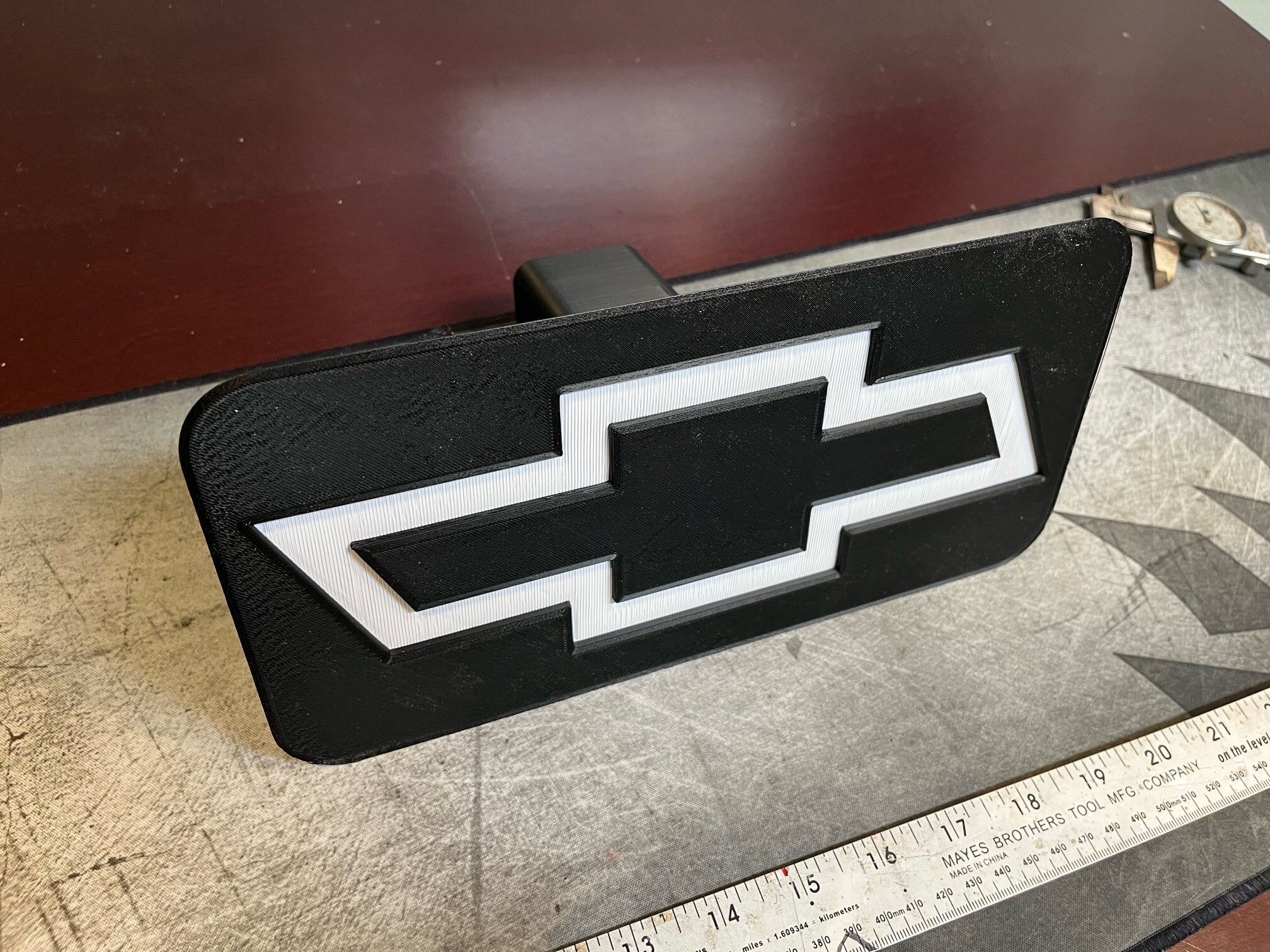 Chevy Hitch Cover Chevy Truck Hitch Cover Standard Truck Hitch Size 2x2 Etsy