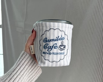 Op maat gemaakte cafépot gezellig