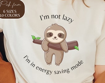 Funny Saying Shirt, Sarcastic Quotes Tee, Not Lazy T Shirt, Life Without Me Funny Sayings Tee, Sassy Shirts, Hilarious Joke Tees, Sassy Tee