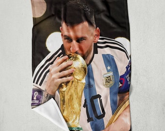 Lionel Messi, Lionel Messi Blanket, Ultra Soft Blanket, Baby Blanket, Custom Blanket, Perfect Gift, Birthday Gifts, Throw Blanket