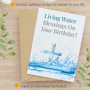 Christian Birthday Card With Bible Verse Religious Birthday Card For Women Faith Based Card Church Friend Bible Themed Birthday Card Gift