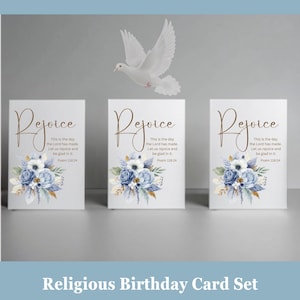 Religious Birthday Card Set For Her Christian Birthday Cards For Women Faith Based Card Bundle Scripture Bible Themed Birthday Cards Gift
