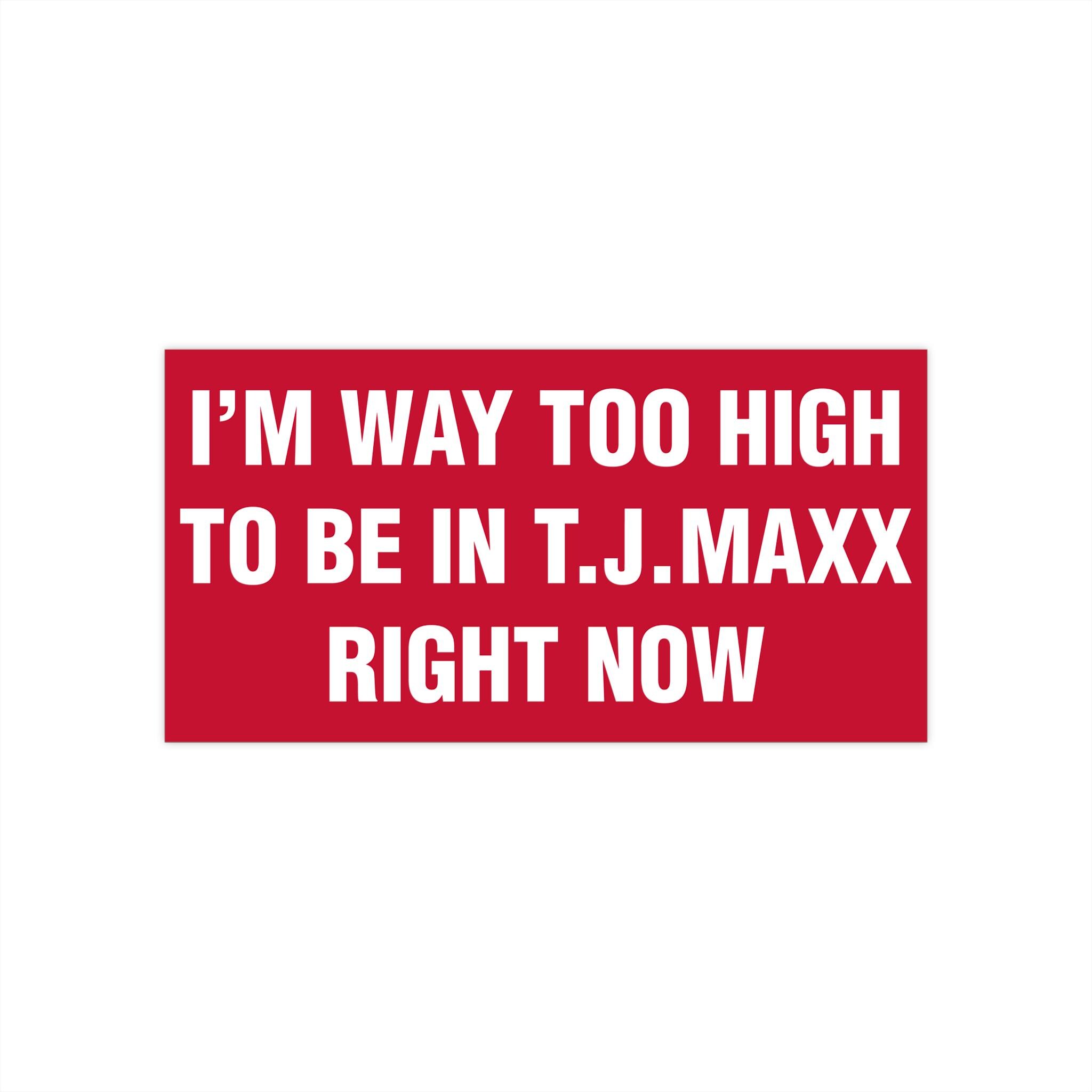Tj Maxx Sticker