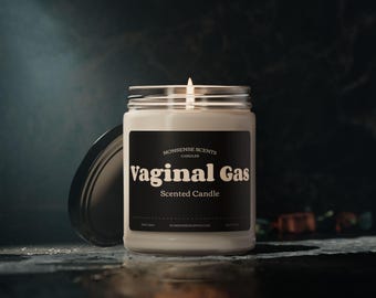 Vaginal Gas Scented Candle - Funny Gag Gift Candle by Nonsense Scents