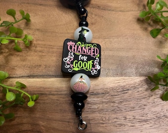 Wicked Inspired Beaded Badge Rulle: Broadway Fan ID-hållare
