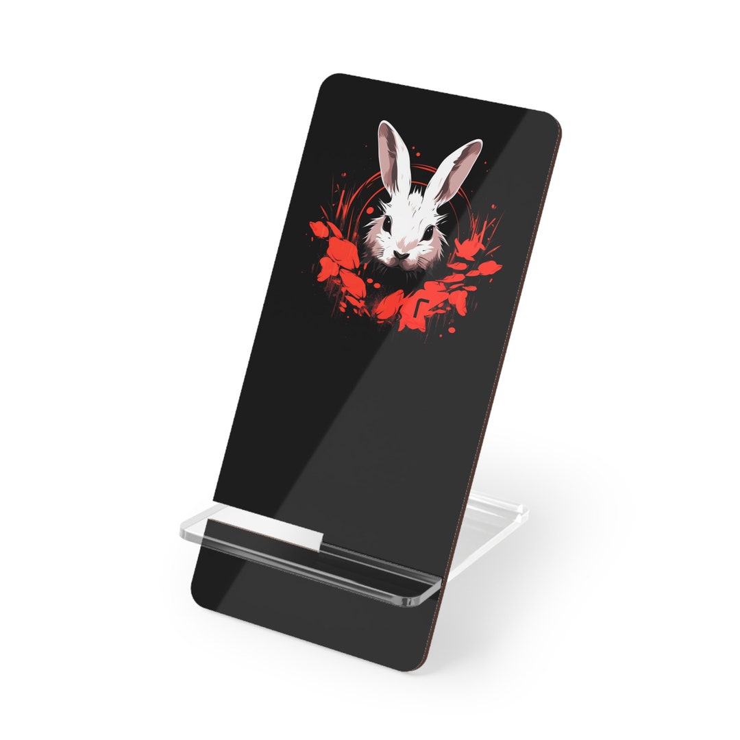 Mobile Display Stand Rabbit™ R1 Inspired Ai-generated Rabbit Art - Etsy