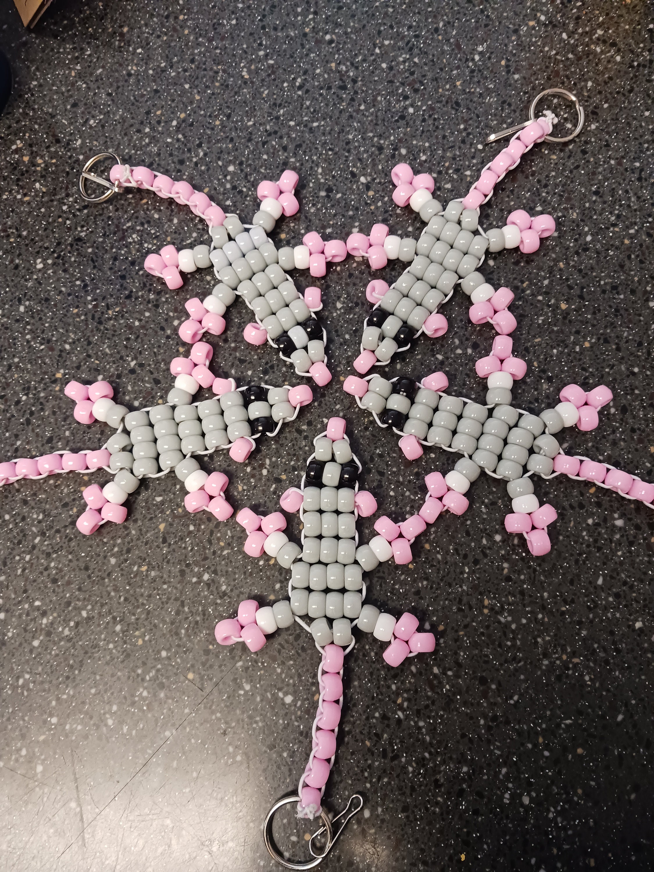 Beaded Rat Keychains - Etsy