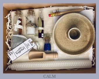 Calm intention  Candle Kit
