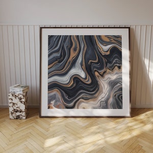 Abstract Marbled Wall Art Printable Beige Luxury Decor Download Abstract Decoration Artful Decore Modern Print Marble WallArt Abstracted