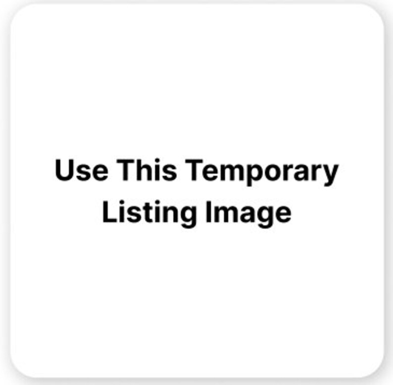 K&ouml;nnte beinhalten: Ein Platzhalterbild f&uuml;r eine Produktliste. Der Text "Use This Temporary Listing Image" wird in Schwarz auf wei&szlig;em Hintergrund angezeigt.