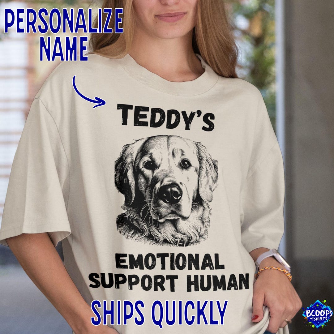 Personalized Golden Retriever Shirt Custom Dog Owner Gift Tee Custom ...