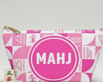 Bolsa personalizada para fichas de Mahjong: un organizador elegante para jugadores