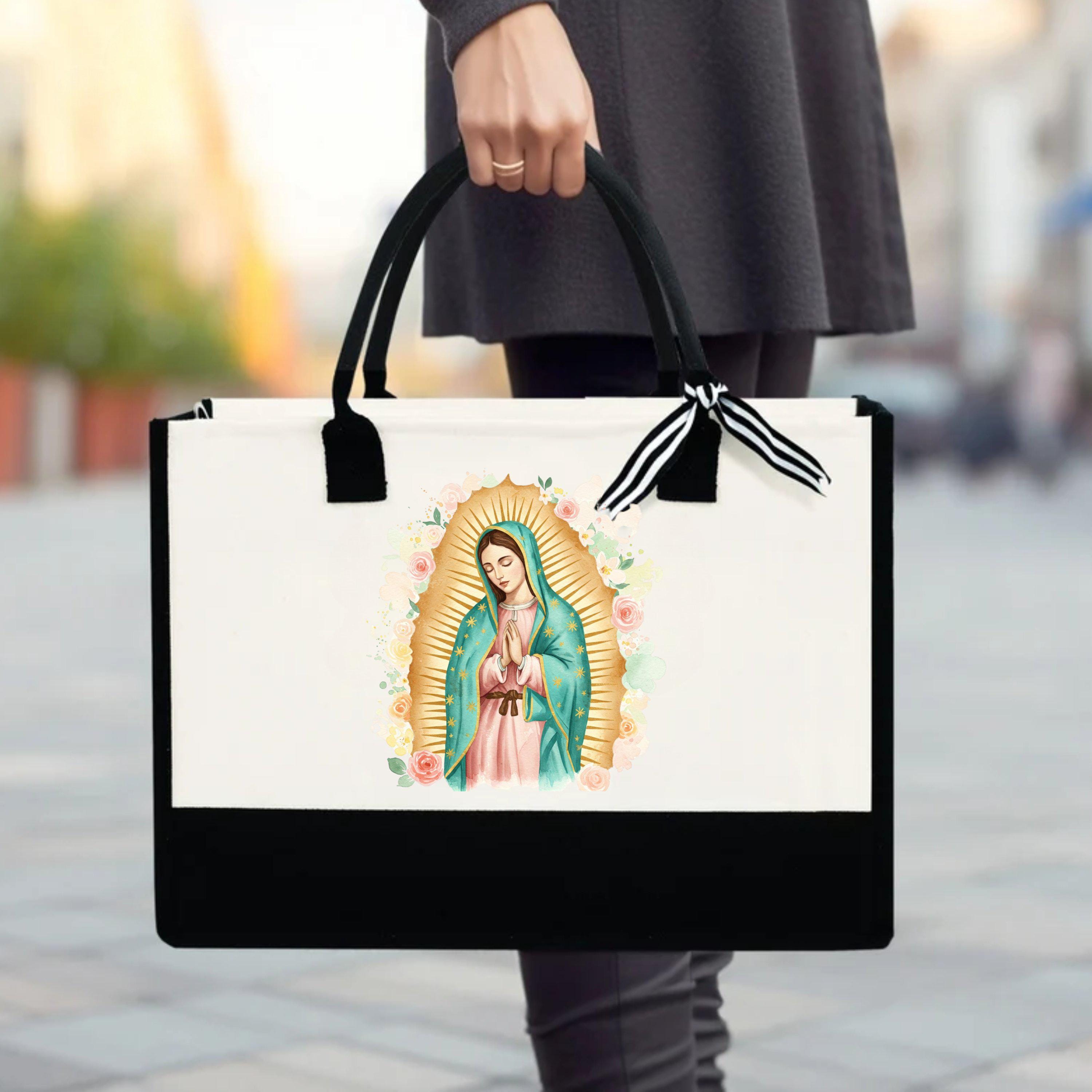 Our Lady of Guadalupe Tote Bag: Virgin Mary Religious Gift - Etsy