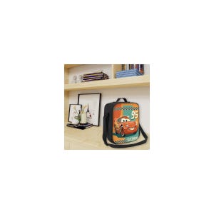 Disney Cars Lightning McQueen Insulated Lunch Bag Kachow Retro Racing Box image 5