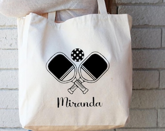 Personalized Pickleball Tote Bag: Custom Sport Gear Organizer