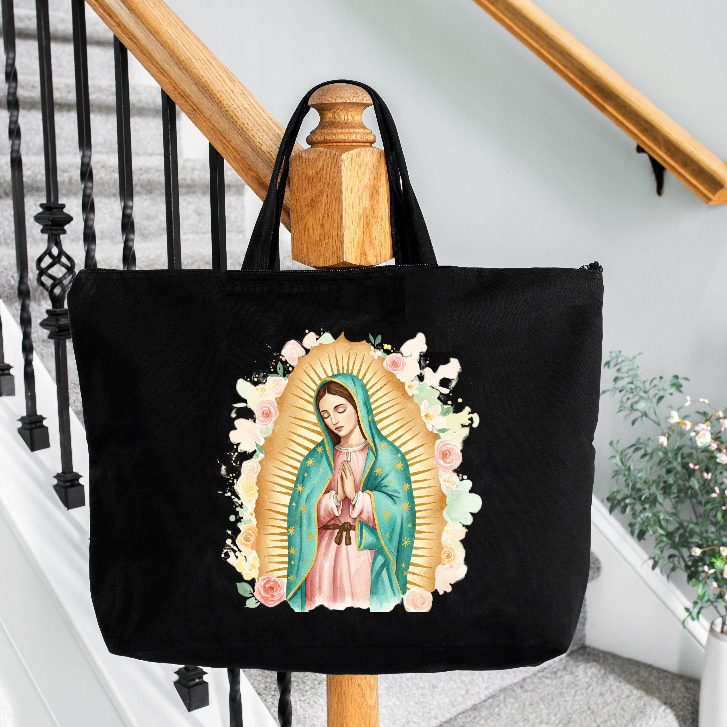 Our Lady of Guadalupe Tote Bag: Virgin Mary Religious Gift - Etsy