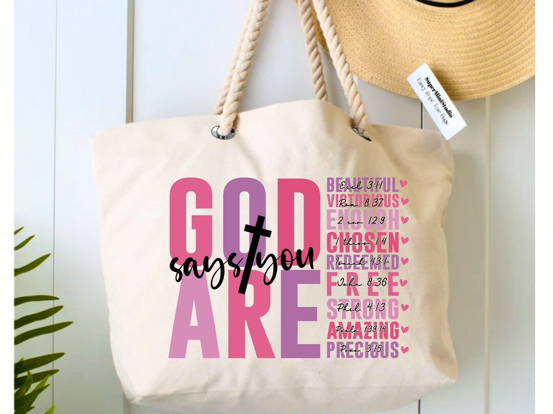 Christian Tote Bag: 