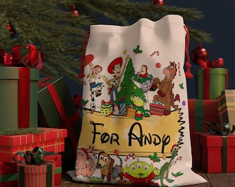クリスマスの記念品バッグ トイストーリー クリスマスギフトバッグ