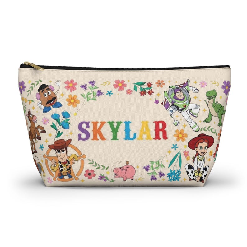 Neceser personalizado de Toy Story: Woody, Buzz Lightyear, Jessie y Skylar imagen 4