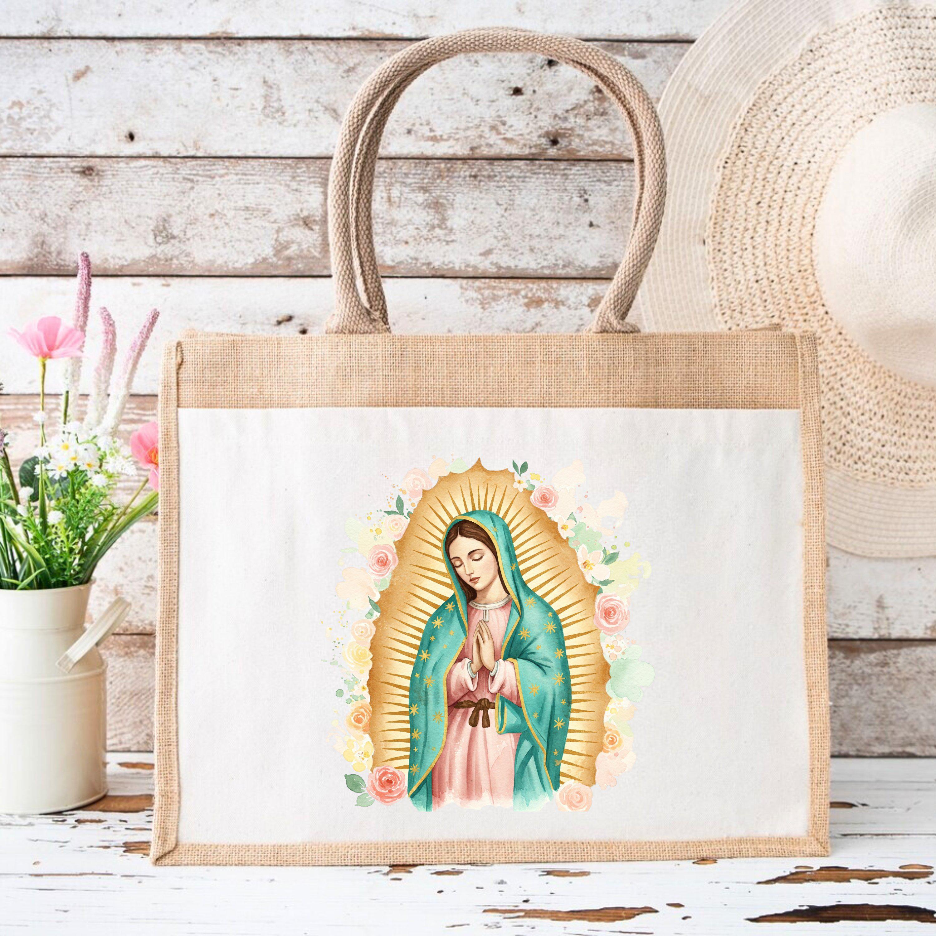 Our Lady of Guadalupe Tote Bag: Virgin Mary Religious Gift - Etsy